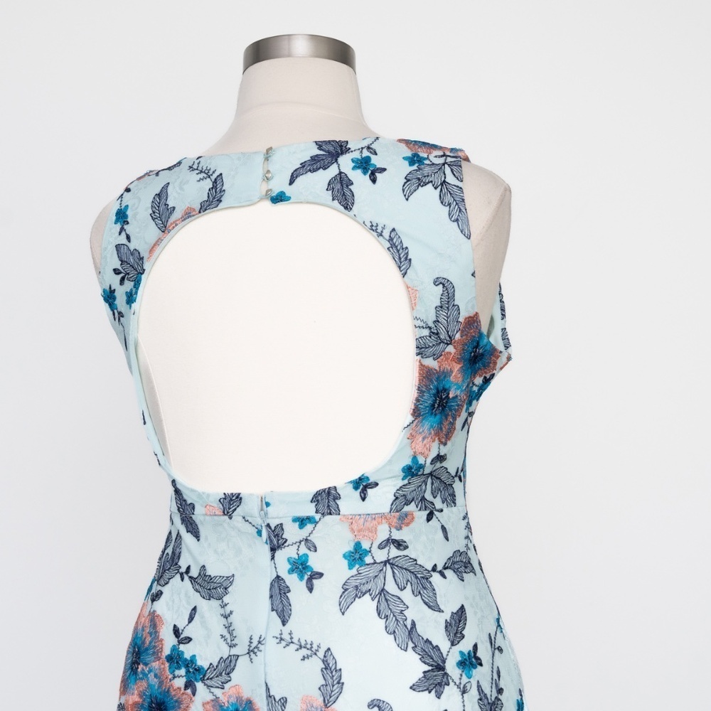 Guess - New! Sweetheart floral sheath‎ dress - Picture 12 of 13